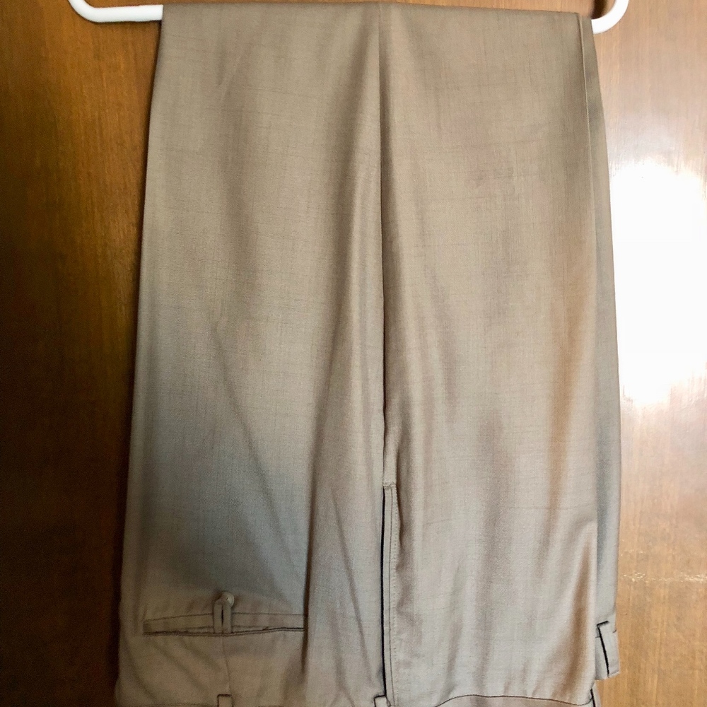 Roundtree & Yorke Mens Slack Tan